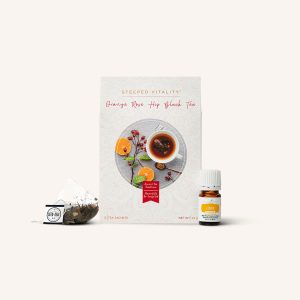 Orange Rose Hip Black Tea Set